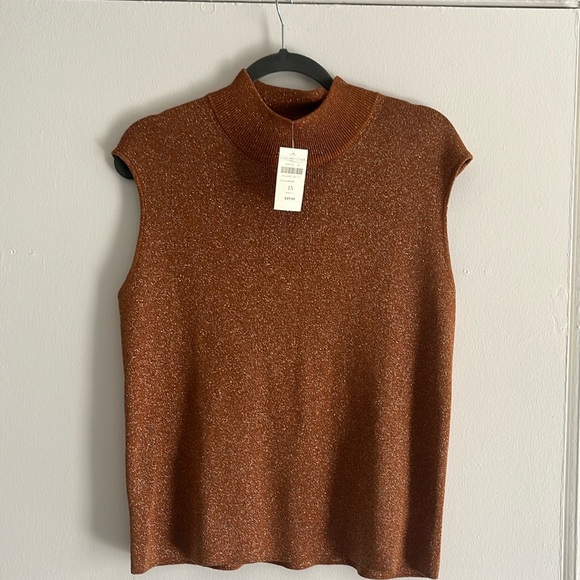 Sleeveless Turtleneck (metallic) - Picture 2 of 4